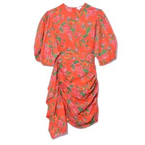 RHODE Pia Dress in Red Dazzle size XS NWT